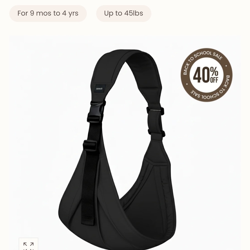 Senarah Carrier black brand new